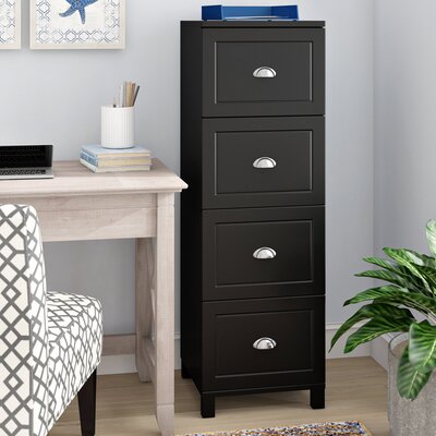 Brodan 4-Drawer Vertical Filing Cabinet by Winston Porter