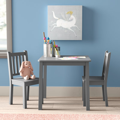 Cyerra Kids Square Table and Chair Set by Harriet Bee