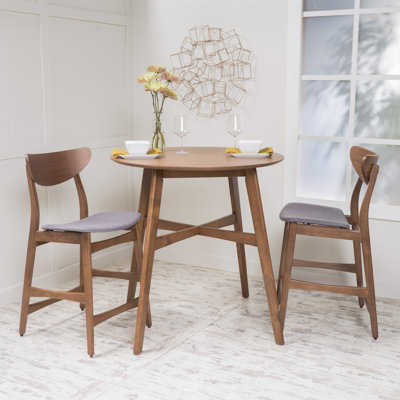 Beaverdam 2 - Person Counter Height Dining Set by Kelly Clarkson Home
