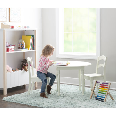 Kirbee Kids 3 Piece Table and Chair Set by Harriet Bee