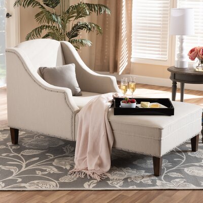 Michyla Recessed Arms Chaise Lounge by House of Hampton