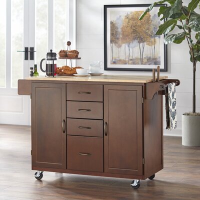 Harwick Kitchen Island by Alcott Hill