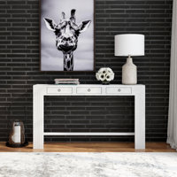 Aydan 59" Solid Wood Console Table by Langley Street