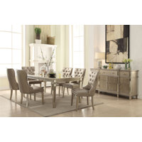 Kaliope Extendable Dining Table by Rosdorf Park