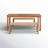 Mambo Rectangular 6 - Person 66.9" Long Dining Set