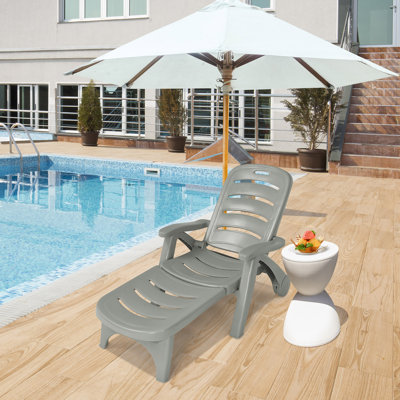 Anaias 54" Long Reclining Single Chaise by Wade Logan