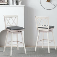 Embrey Swivel Bar & Counter Stool by Rosalind Wheeler