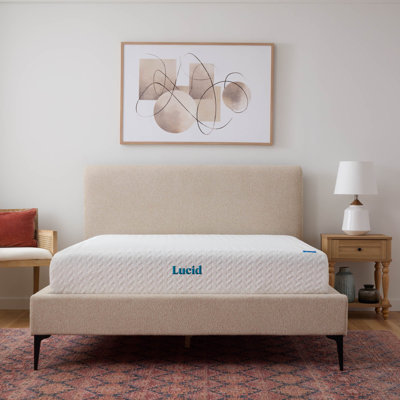 Lucid SureCoolâ„¢ Medium Cooling Gel Infused Memory Foam Mattresses by Lucid