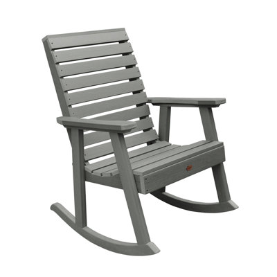 Midwest Rocking Plastic Chair by Beachcrest Home