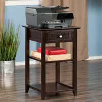 Cecille Solid Wood End Table with Storage by Red Barrel Studio