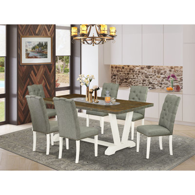Acacia Solid Wood Dining Set