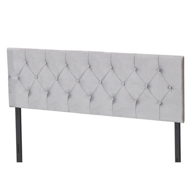 Ameer Velvet Upholstered Panel Headboard by Etta Avenue Teen