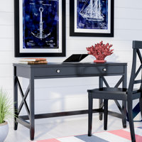 Derrik Writing desk by Beachcrest Home