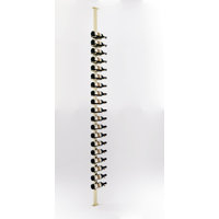 Jaidan 20 Bottle Wall Mounted Wine Bottle Rack