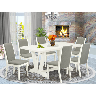 4 - Person Acacia Solid Wood Dining Set by Red Barrel Studio