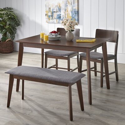 Fasano 4 - Person Dining Set by Wade Logan