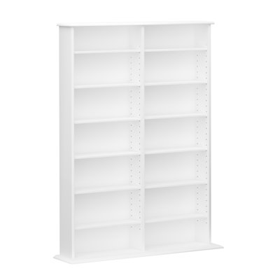 Cataleya 38.75"W x 51"H x 8.75"D Multimedia Media Shelves by Red Barrel Studio