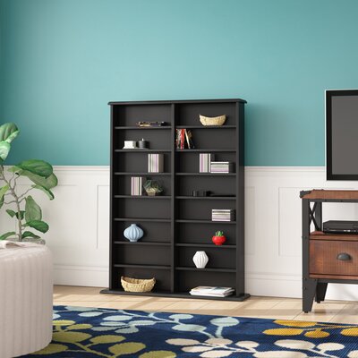 Cataleya 38.75"W x 51"H x 8.75"D Multimedia Media Shelves by Red Barrel Studio