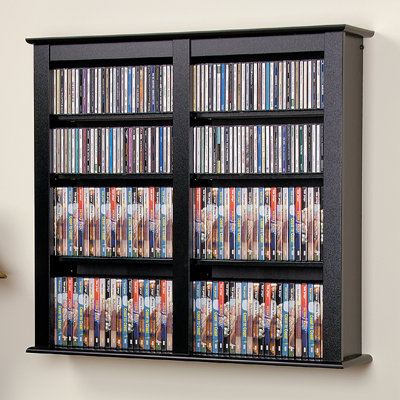 Cataleya Floating Multimedia Wall Mounted Media Storage by Red Barrel Studio