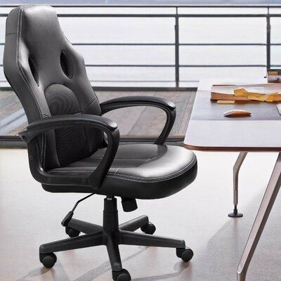 PC and Racing Ergonomic Gaming Chair by Ebern Designs