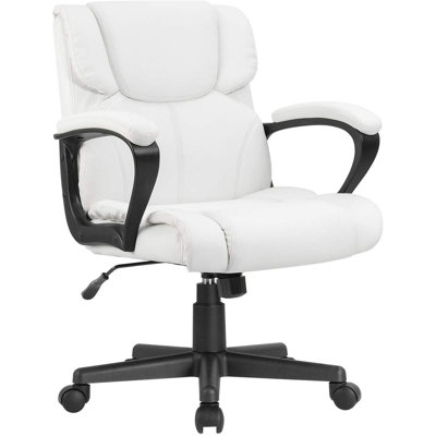 Rafal Faux Leather Executive Chair by Winston Porter