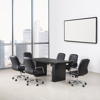 Meeting Table/ Chair Set For 6 by Inbox Zero
