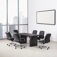 Meeting Table/ Chair Set For 6 by Inbox Zero