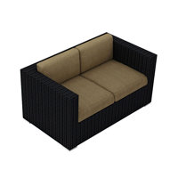 Suffern Loveseat with Cushions by Wade Logan