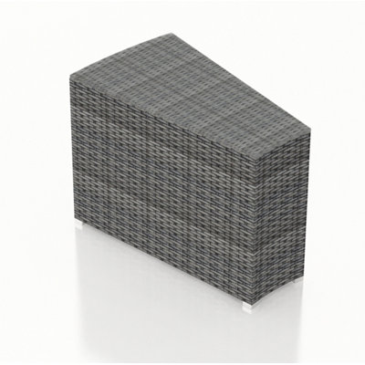 Suffern Wicker Side Table by Wade Logan