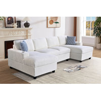 Emma Wide Symmetrical Sofa & Chaise by Latitude Run