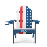 Reyer Adirondack Chair by Rosecliff Heights
