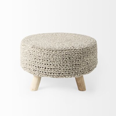 Laverty Solid Wood Accent Stool
