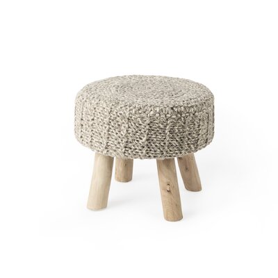 Laverty Solid Wood Accent Stool