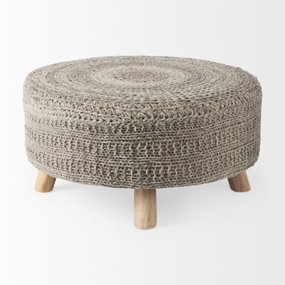 Laverty Solid Wood Accent Stool by Dakota Fields
