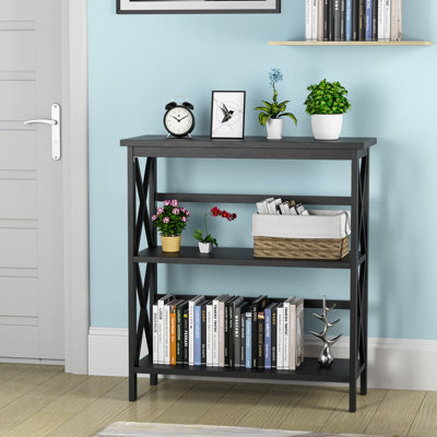 Asbury 34" H x 30" W Etagere Bookcase by Andover Mills