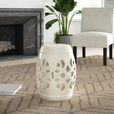 Twedt Ceramic Garden Stool by Alcott Hill