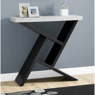Ayling Accent Table, Console, Entryway, Narrow, Sofa, Living Room, Bedroom, Laminate by Orren Ellis