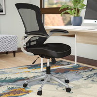 Modway Porch & Den Williamsburg Mesh Back and Leatherette Seat Office Chair by Modway