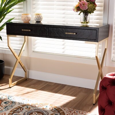 Kenbridge 2-Drawer Console Table by Willa Arlo Interiors