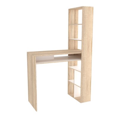 Counter Height Extendable Trestle Dining Table by Ebern Designs