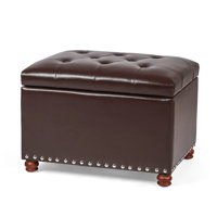 Magoon High-End Classy Rectangular Tufted Storage Ottoman by House of Hampton