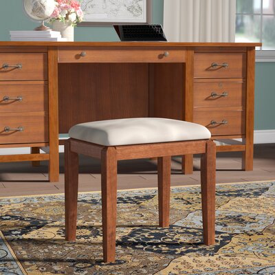 Andalusia Solid Wood Vanity Stool by Darby Home Co