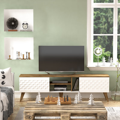 Charlynda 71" TV Stand for TVs up to 78" by Wade Logan