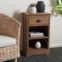 Jonesport End Table with Storage by August Grove