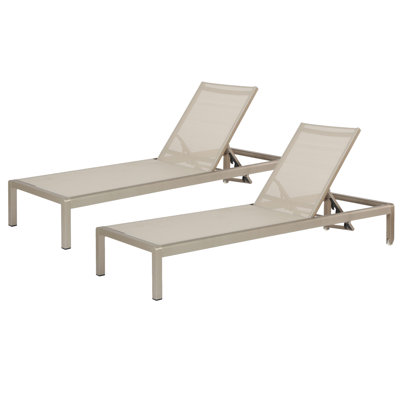 Caggiano Sun Lounger Set by Wade Logan