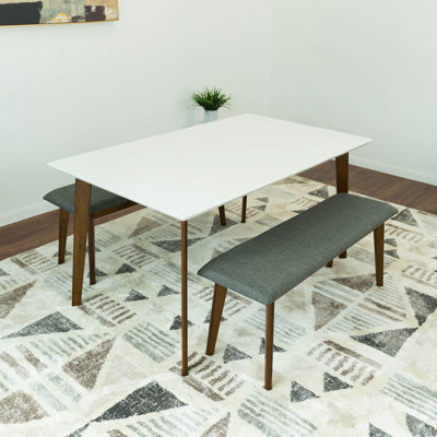 Upholstered Bench by George Oliver