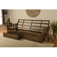 Stratford 81" Wide Futon Frame, Mattress Not Included by The Twillery Co.