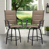 29.9" Patio Bar Stool by Red Barrel Studio