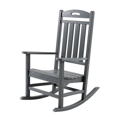 Brayshun Rocking Plastic Chair by Harriet Bee