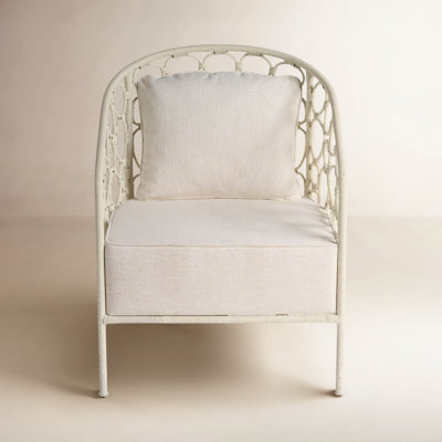 Adalard 26" Wide Polyester Barrel Chair by Birch Lane